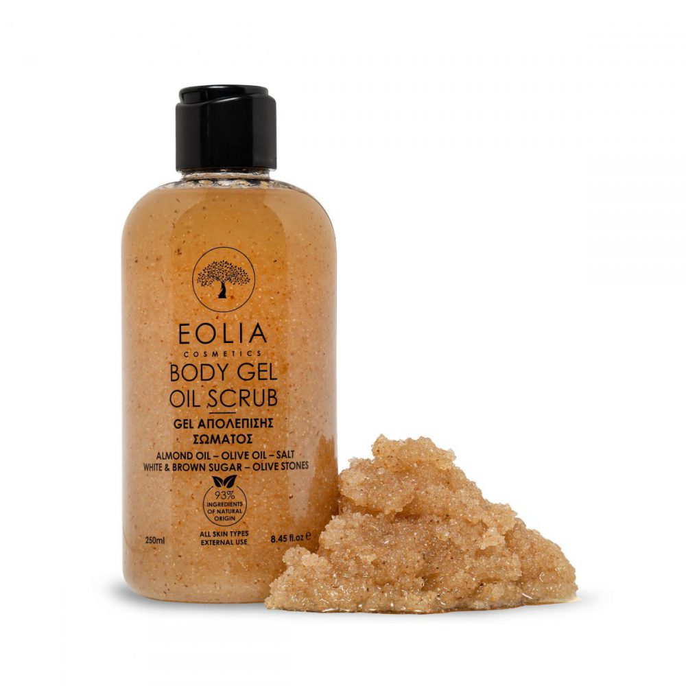 Body Gel Scrub 250ml – Απολέπιση Σώματος Χρυσή Ορχιδέα Eolia Cosmetics