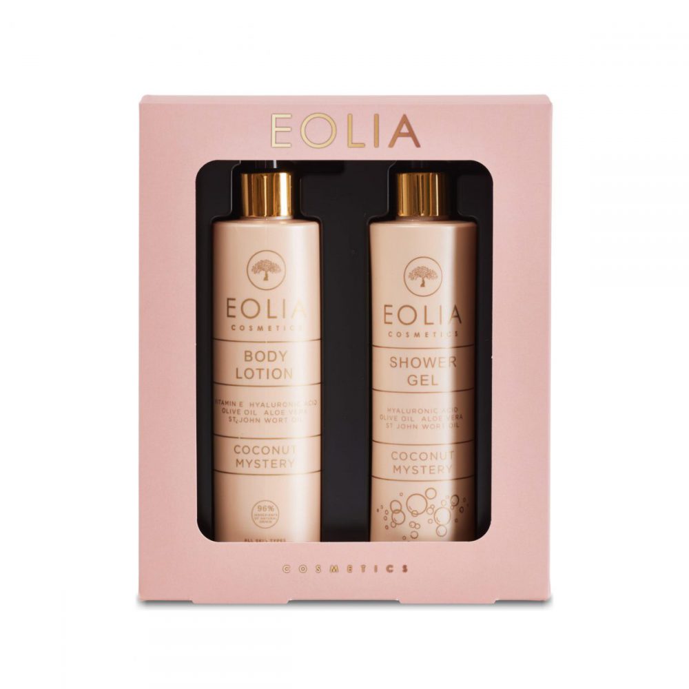 Gift Box Shower Gel & Body Lotion Coconut Mystery – Eolia Cosmetics