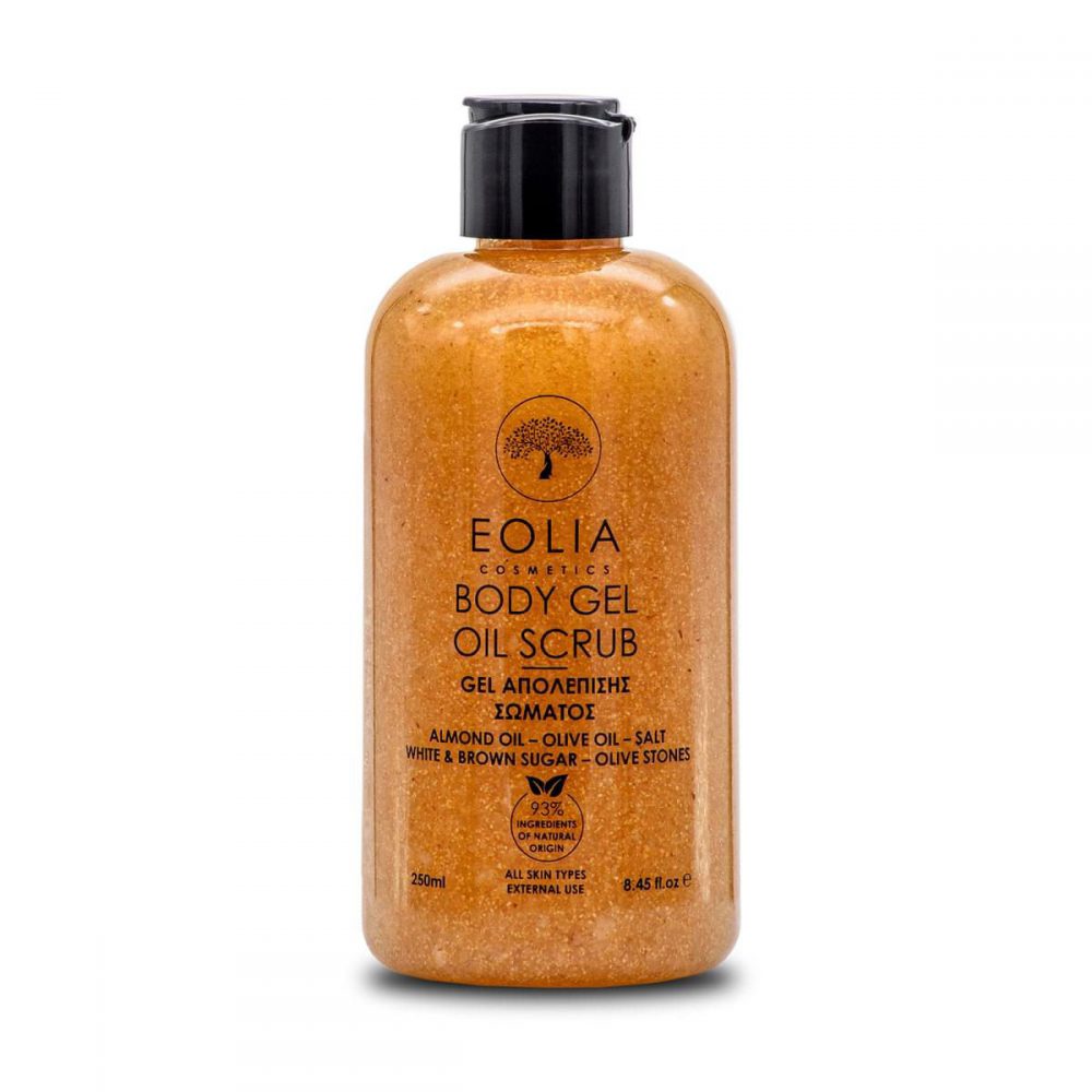 Body Gel Scrub 250ml – Απολέπιση Σώματος Χρυσή Ορχιδέα Eolia Cosmetics