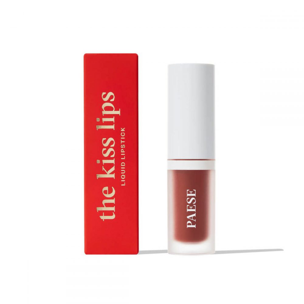 Paese Cosmetics Liquid Lipstick The Kiss Lips PAESE 3,4ml Rusty Red