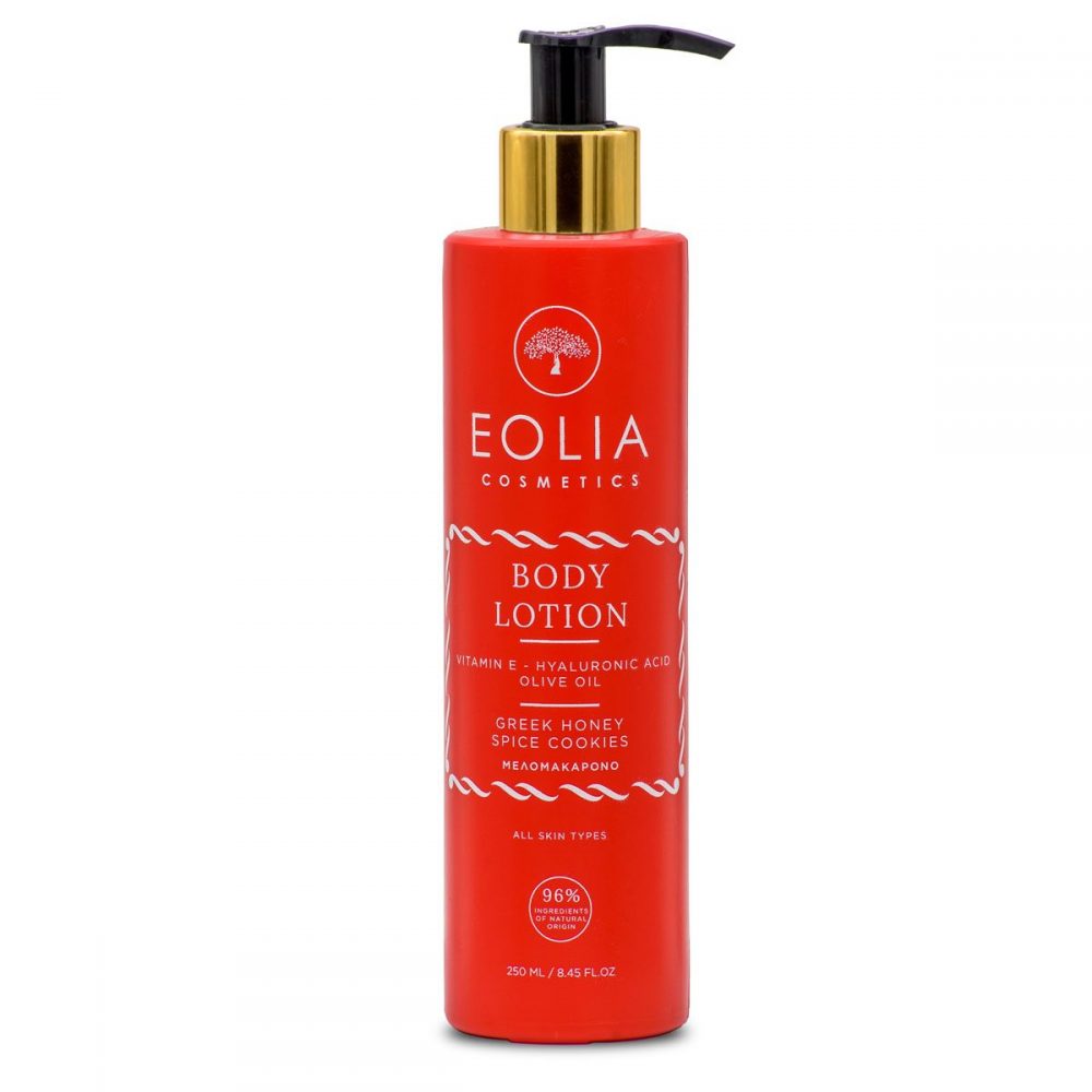 Eolia Cosmetics Body Lotion Greek Honey Spice Cookies 250ml-Eolia Cosmetics