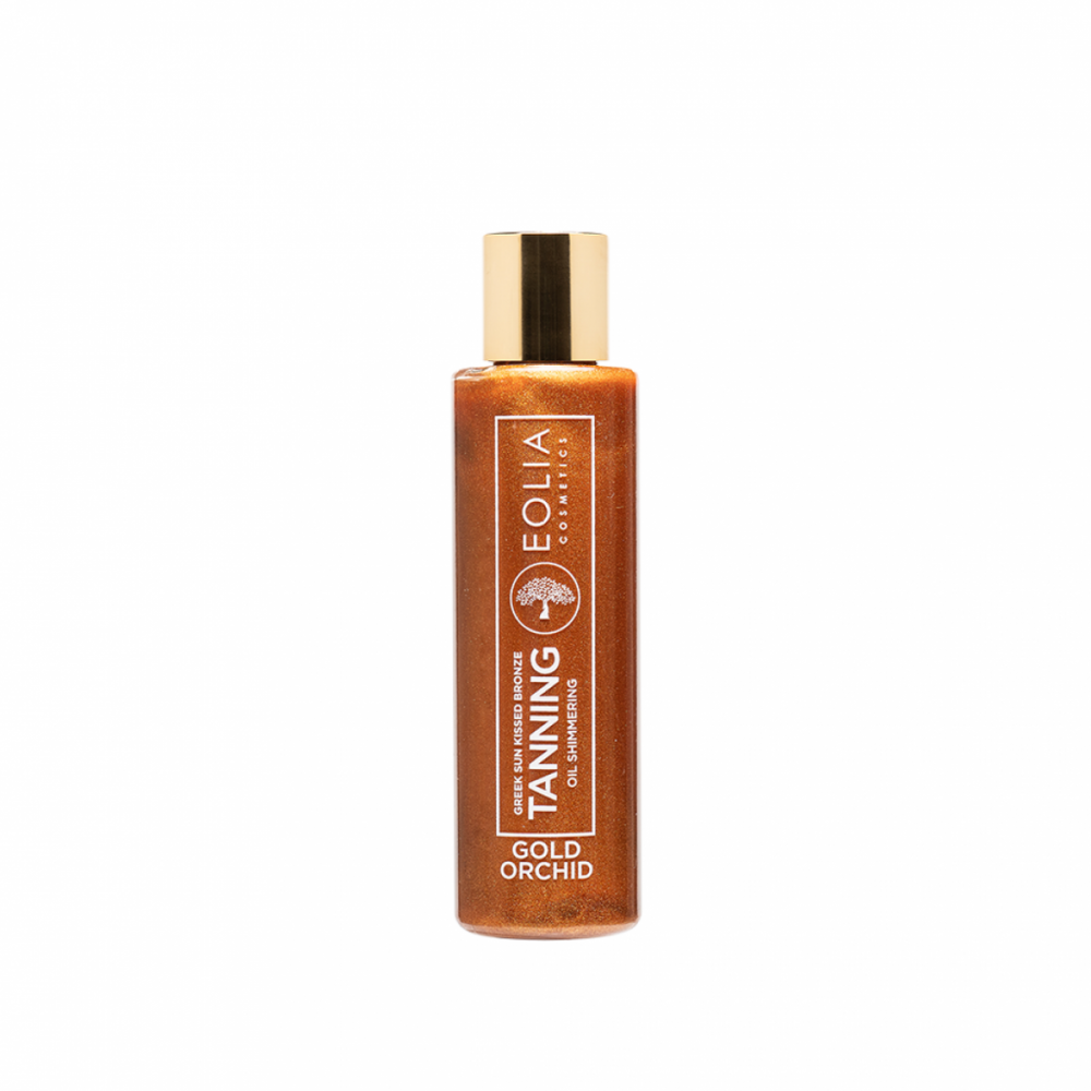 Tanning Oil Gold Orchid Shimmer Bronzer 150ml – Eolia Cosmetics