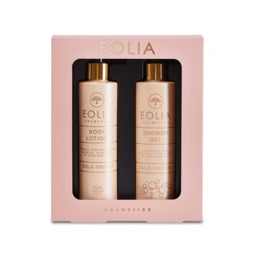 Eolia Cosmetics Gift Box Shower Gel & Body Lotion Gold Orchid – Eolia Cosmetics