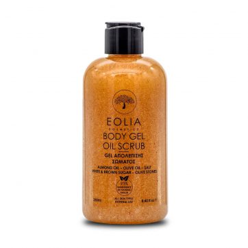 Eolia Cosmetics Body Gel Scrub 250ml – Απολέπιση Σώματος Χρυσή Ορχιδέα Eolia Cosmetics